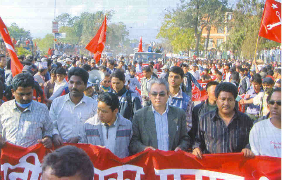 Masses Paying Tribute